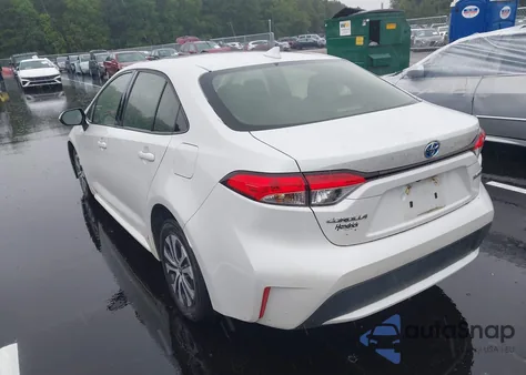 2022 Toyota Corolla Hybrid Le z USA, uszkodzony, nr VIN JTDEAMDE5N3000551